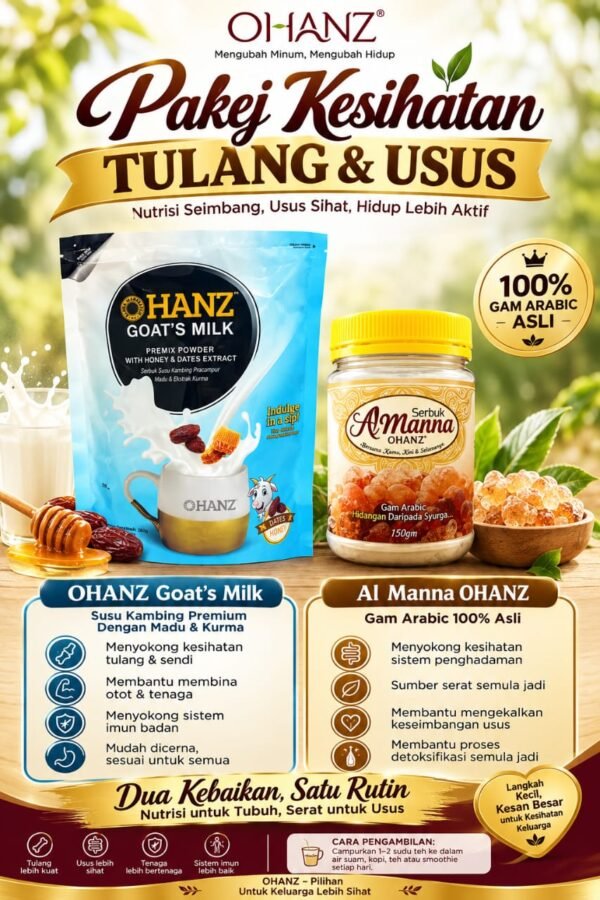Pakej Kesihatan Tulang Dan Usus
