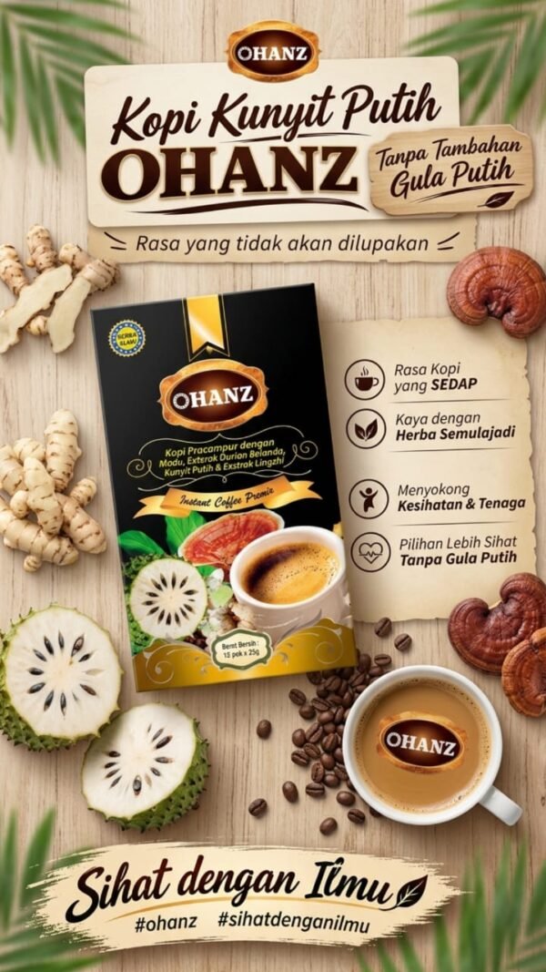 Ohanz Kopi Kunyit Putih